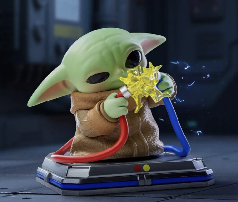 POP MART Star Wars Grogu Tiny but Mighty Figure, Spark Sprint, Open Box, New